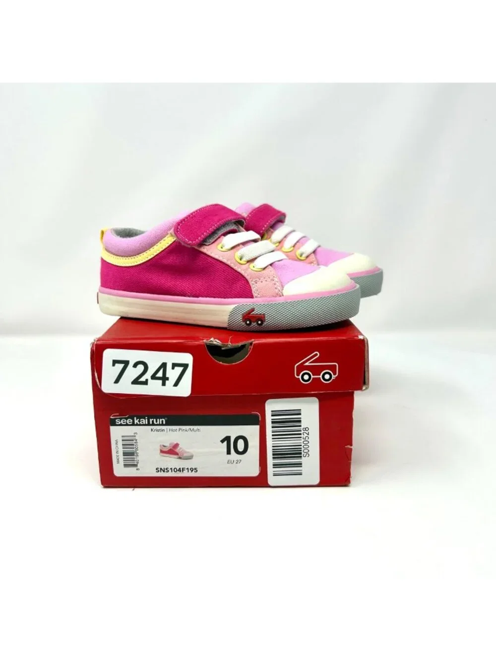 See Kai Run Kristin Sneakers Toddler Girls Size 10 Lightweight Comfort Shoes